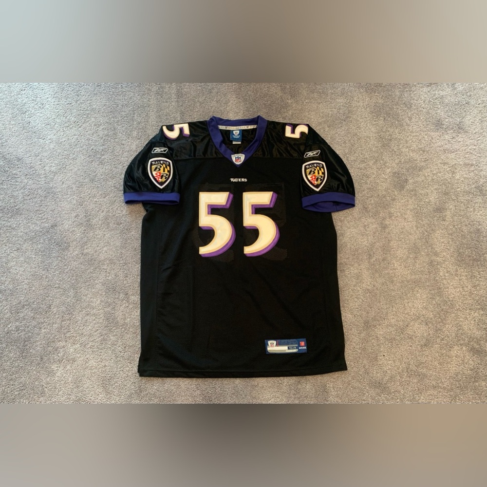 Authentic Baltimore Ravens Terrell Suggs Alternate Jersey (Reebok)